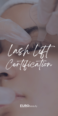 EB26 Lash Lift Certification